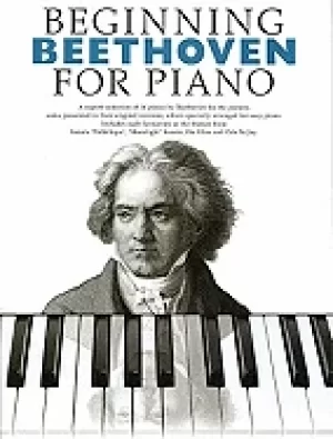Image of beginning beethoven for piano beginning piano series