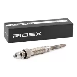 Image of RIDEX Glow plug 243G0028 Glow plugs,Glow plugs diesel MERCEDES-BENZ,RENAULT,DAEWOO,190 (W201),C-Klasse Limousine (W202),Stufenheck (W124)