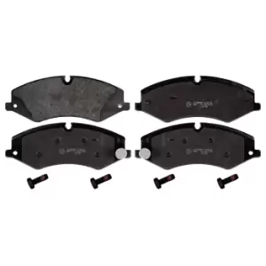 Image of Brake Pad set 116124 by Febi Bilstein Front Axle
