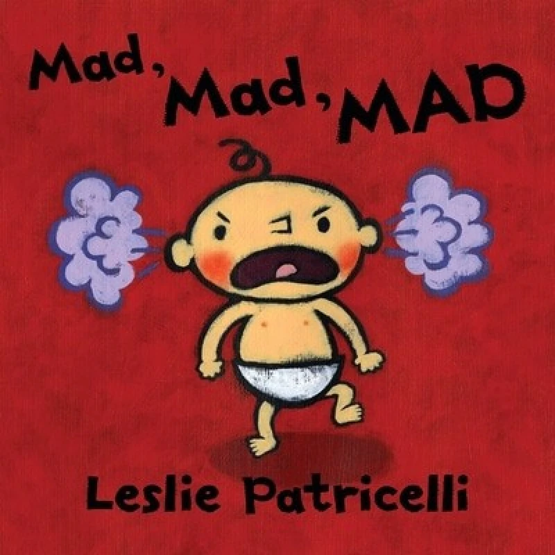 Image of Leslie Patricelli Mad, Mad, MAD Book Multi unisex