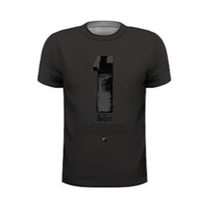 Image of The Beatles - 1 Album Unisex Large T-Shirt - Black