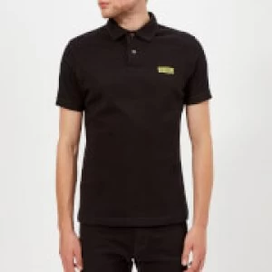 Image of Barbour International Mens Essential Polo Shirt - Black - L