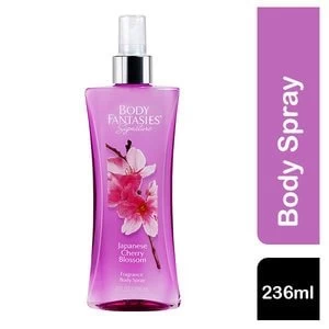 image of Body Fantasies Japanese Cherry Blossom Body Spray 236ml