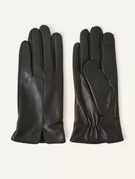 Image of Accessorize Touchphone Luxe Leather, Black, Size M/L, Women