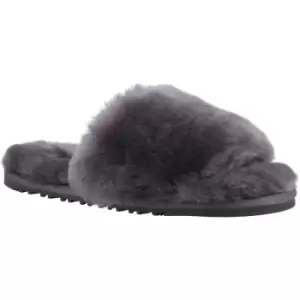 Image of Cotswold Womens Westfield Sheepskin Fur Mule Slippers UK Size 3 (EU 36)
