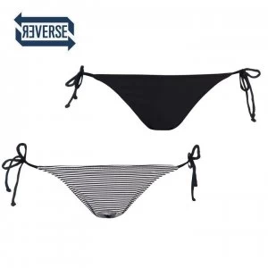 Image of ONeill Reversible Tie Side Bikini Bottoms Ladies - Black