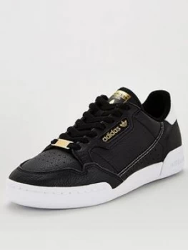 Image of Adidas Originals Continental 80 - Black/White
