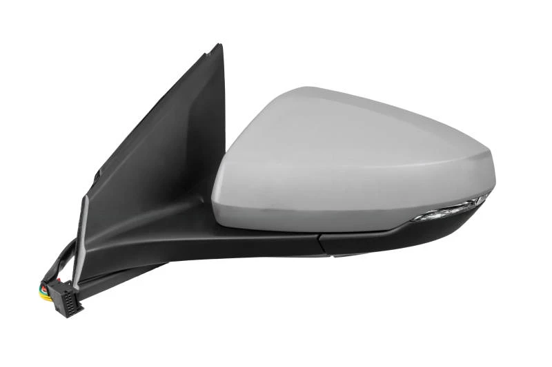Image of PRASCO VG0257334 Wing mirror Left, Electric, Aspherical, primed Outside Mirror (50)