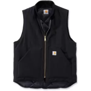 Image of Carhartt Mens Arctic Insulated Nylon Lined Duck Shell Vest Jacket 3XL - Chest 54-56' (137-142cm)