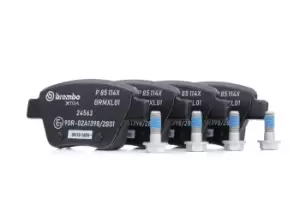 Image of BREMBO Brake pad set VW,AUDI,SKODA P 85 114X 2K5698451,5K0698451,5K0698451A 5K0698451C,JZW698451Q,2K5698451,5K0698451,5K0698451A,5K0698451C,JZW698451Q