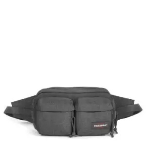 image of Eastpak Bumbag Double Black Denim, 100% Polyester