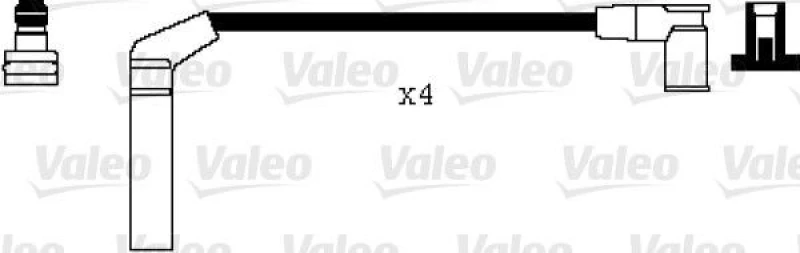 Image of VALEO Ignition lead set VALEO 346086