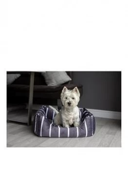 Image of Rosewood Grey Velvet Stripes Sml