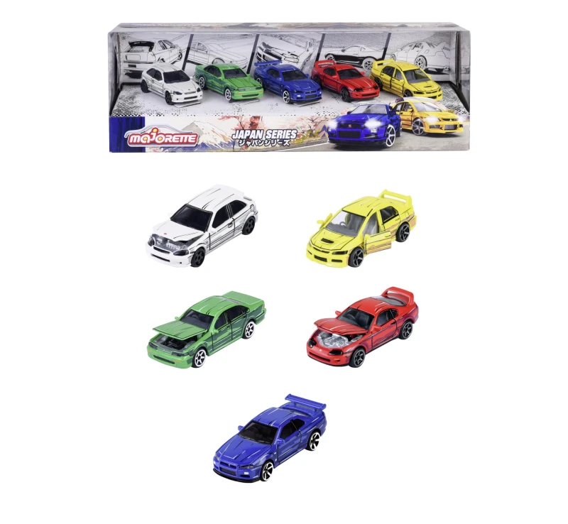 Image of Majorette Majorette Japan Series 5 Pieces Gift Pack