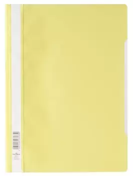 image of Durable 2573-04 report cover Polypropylene (PP) Transparent, Yellow