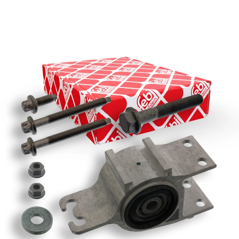Image of FEBI BILSTEIN 44174 Arm Bushes Rear, with fastening material Control Arm-/Trailing Arm Bush (251)