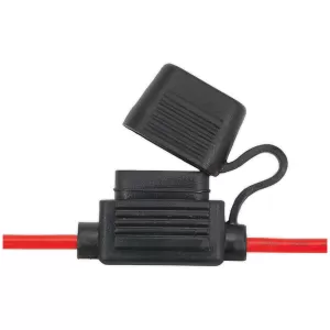 Image of Genuine SEALEY FHSP20 Standard Blade Fuse Holder Splashproof 20Amp Pack of 10