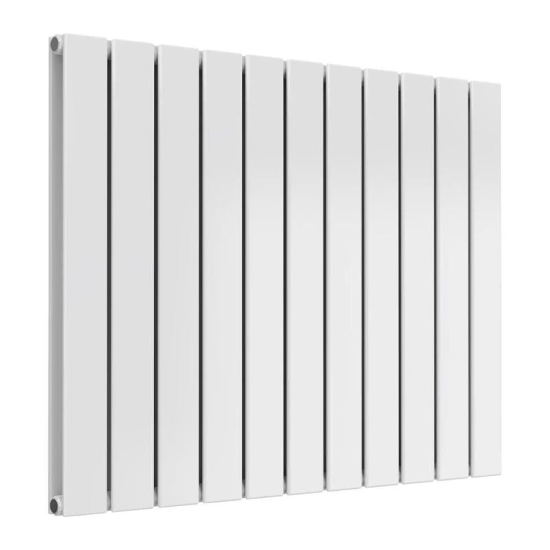 Image of Bathroom Kingdom Flat White Double Flat Panel Horizontal Radiator 600x810 White Unisex