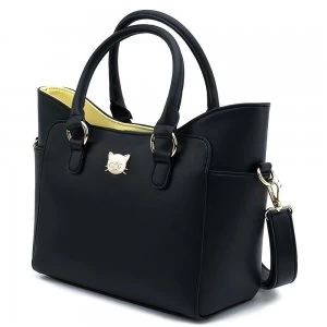 Image of Loungefly Sanrio Chococat Gold Emblem Choco Ears Crossbody Bag