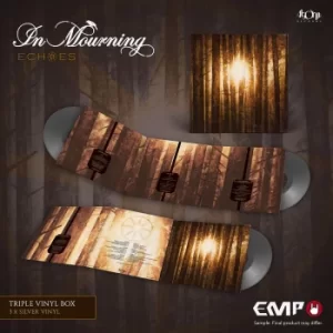 Image of In Mourning Echoes LP silver coloured