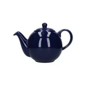 image of Globe 4 Cup Teapot Cobalt Blue - London Pottery