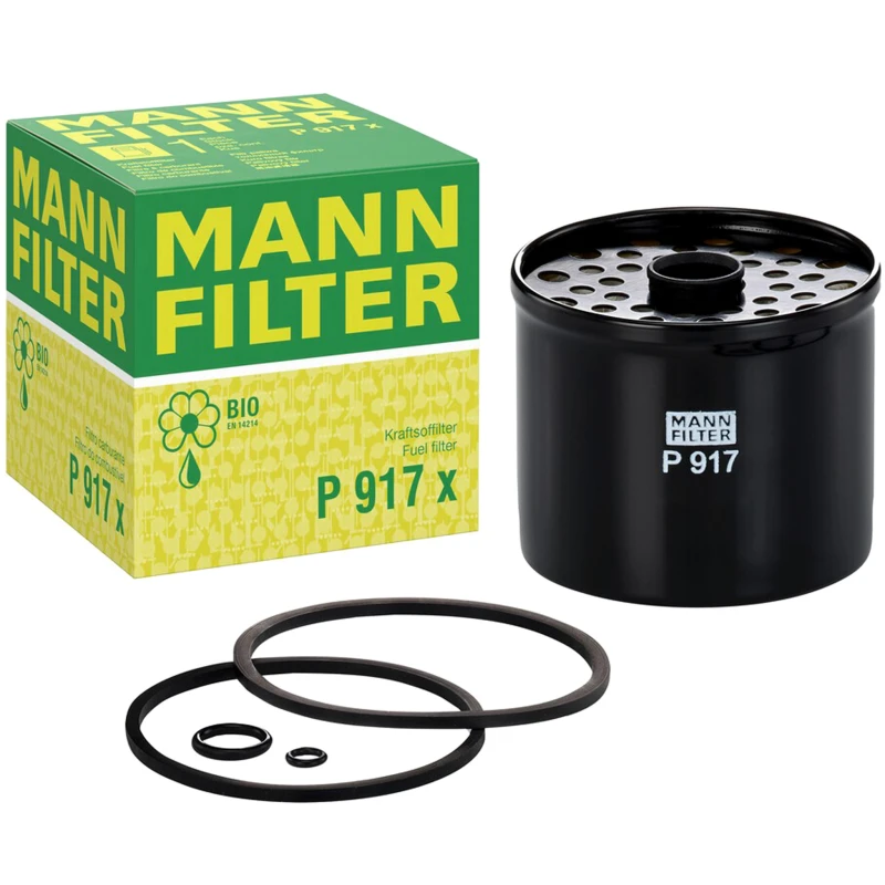Image of MANN-FILTER P 917 x Fuel Filter with gasket/seal Fuel filter (9)