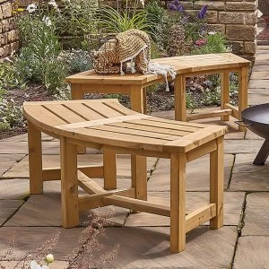 Image of Woodshaw Appleton Curved Bench