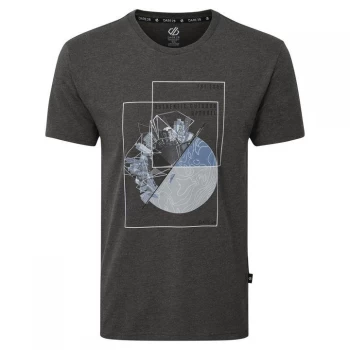 Image of Dare2B Stringent Cotton T-Shirt - CharcoalGrey