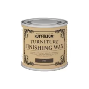 Image of Rust-Oleum Chalk Chalky Furniture Paint - Finishing Wax - Dark 125ml - Dark