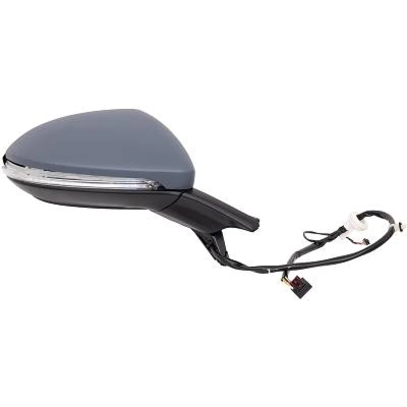 Image of DIEDERICHS 2216724 Wing mirror Right, with Peripheral Lighting, primed Outside Mirror (50)