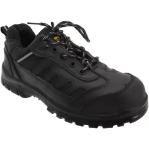 Image of Grafters Mens Fully Composite Non-Metal Safety Trainer Shoes (39 EUR) (Black) - Black