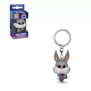 image of Space Jam Bugs Bunny Pop! Vinyl Keychain