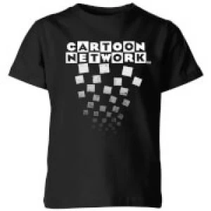Image of Cartoon Network Logo Fade Kids T-Shirt - Black - 11-12 Years