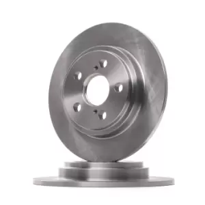Image of RIDEX Brake disc TOYOTA 82B1353 4243152150 Brake rotor,Brake discs,Brake rotors