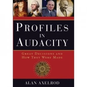 Image of Profiles in Audacity by Alan Axelrod Book