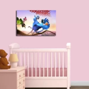 Image of 4570CO-14 Multicolor Decorative Canvas Painting