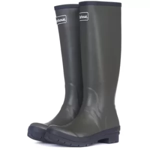 Image of Barbour Womens Abbey Wellington Boots Olive 7 (EU41)