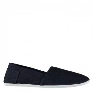 Image of Slazenger Sams Mens Canvas Shoes - Dark Denim