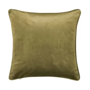 image of Helena Springfield Escala Cushion 45cm x 45cm, Olive