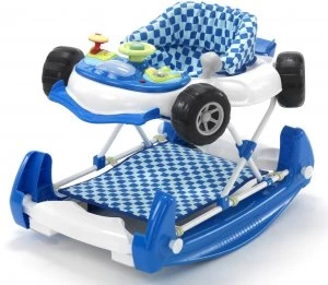 image of MyChild Car 2-in-1 Baby Walker - Blue