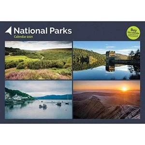 Image of NATIONAL PARKS A4 CALENDAR 2021 Paperback 2020