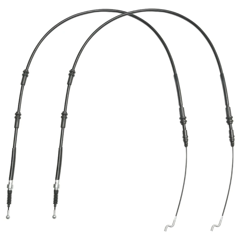 Image of RIDEX 124C1344 Brake Cable Right Rear, 1650/1285+1650/1285mm Cable,parking brake (124)