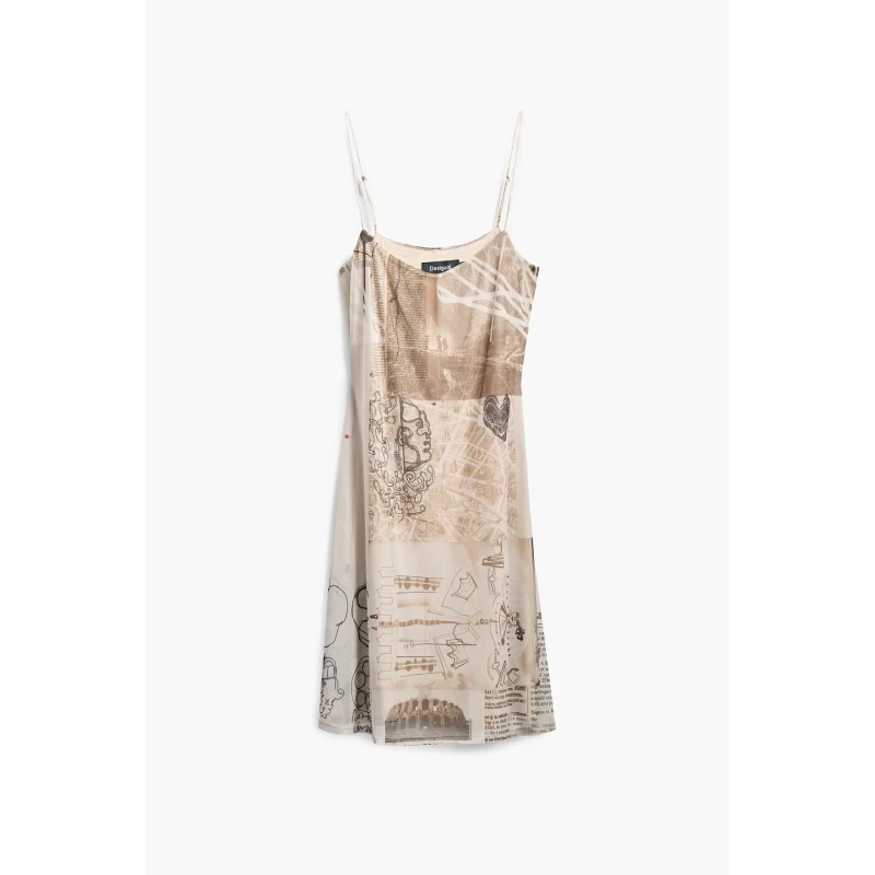 Image of Desigual Woman's nightgown Desigual Lacroix Marron Female XL