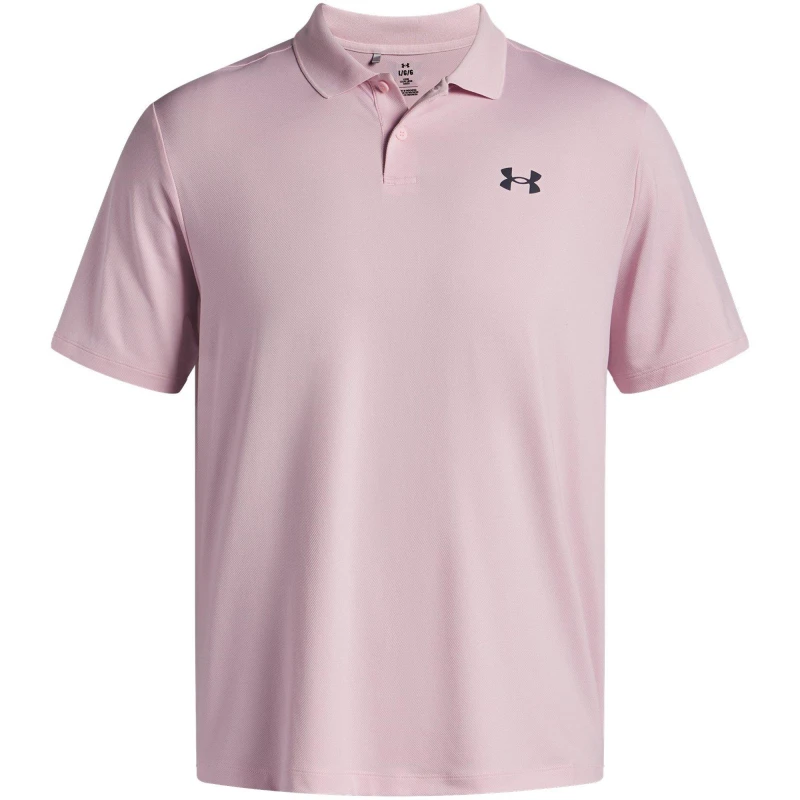 Image of Under Armour Armour Matchplay Polo Mens - Pink Pink L