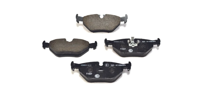 Image of HELLA Brake pad set HELLA 8DB 355 007-421