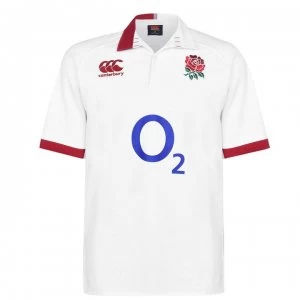 Image of Canterbury Short Sleeve England T Shirt Mens - Bright White