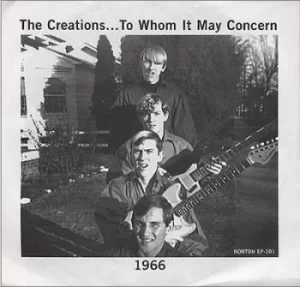Image of To Whom It May Concern by The Creations Vinyl Album