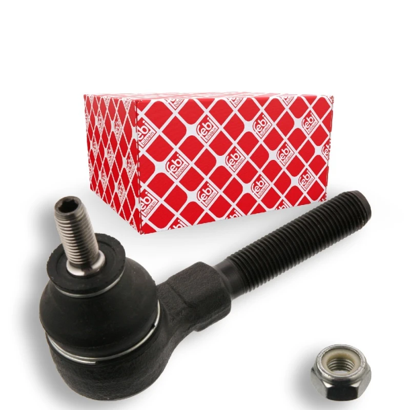 Image of FEBI BILSTEIN 06935 Track rod end Front Axle Right, with lock nut Tie Rod End (914)
