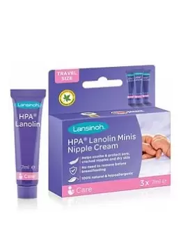 image of Lansinoh Hpa Lanolin Minis' 3 X 7Ml, One Colour