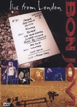 Image of Bon Jovi Live from London - DVD